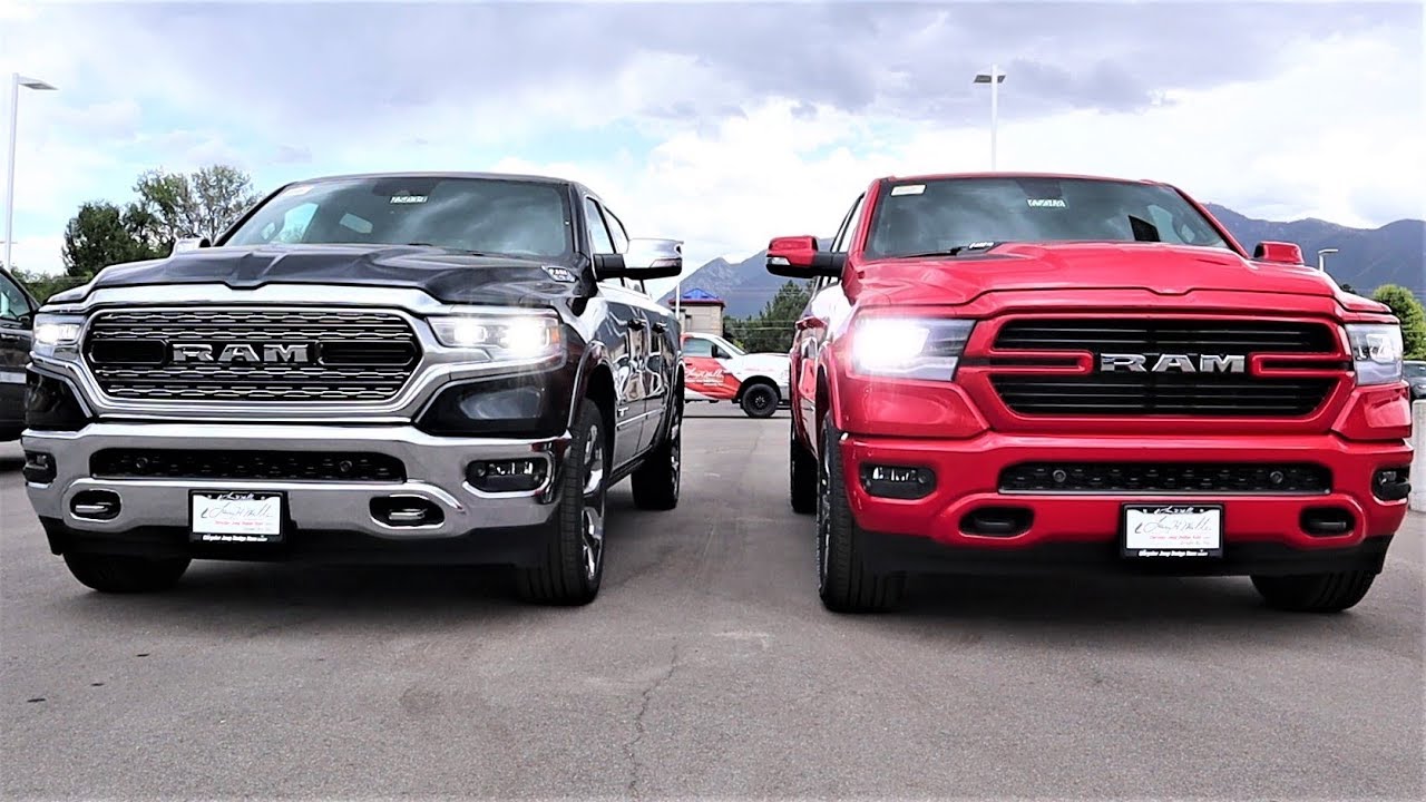 2020 Ram 1500 Limited Vs 2020 Ram 1500 Laramie Is The Limited Worth An Extra 7 000