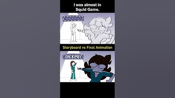 Storyboard vs Animation: I was almost in Squid Game. (shot 11)