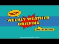 Weekly Weather Briefing - July 18, 2022 - NWS San Diego