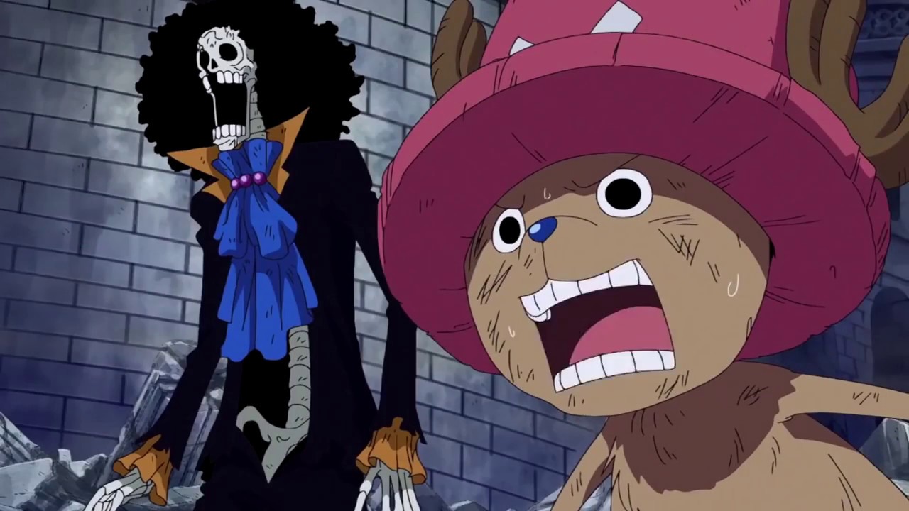 One Piece Luffy Defeats Gecko Moria English Dub - YouTube