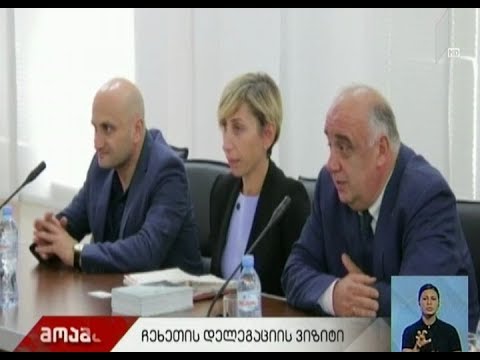 ჩეხეთის დელეგაცია თბილისში