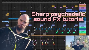 Sharp and punchy psychedelic sound FX in Ableton Live tutorial