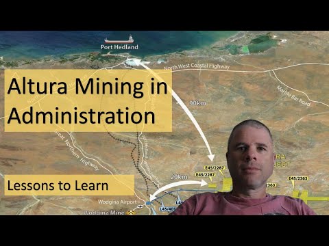 Altura Mining in Administration