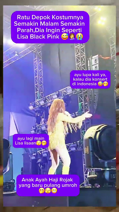 Ayu Ting2 Lupa Kalau Dia Penyanyi Dangdut 😬🫣 #artist #shortsvideo #viralvideo #ayutingting #shorts