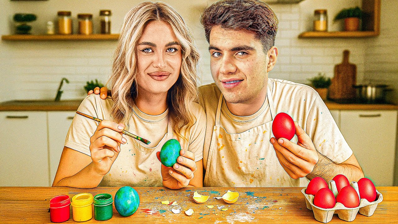 Doamna Mihaela Imi Inroșește Ouăle - DailyVlog 66