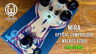 ギター Walrus Audio Mira Optical Compressor Guitar Pedal X - GPX Blog - Walrus Audio Releases Second