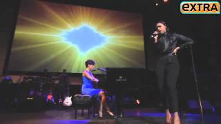 Alicia Keys and Jennifer Hudson Perform Angel