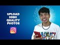 Upload High Quality Photos On Instagram | Best Instagram Export Settings for HIGH QUALITY Photos 🔥