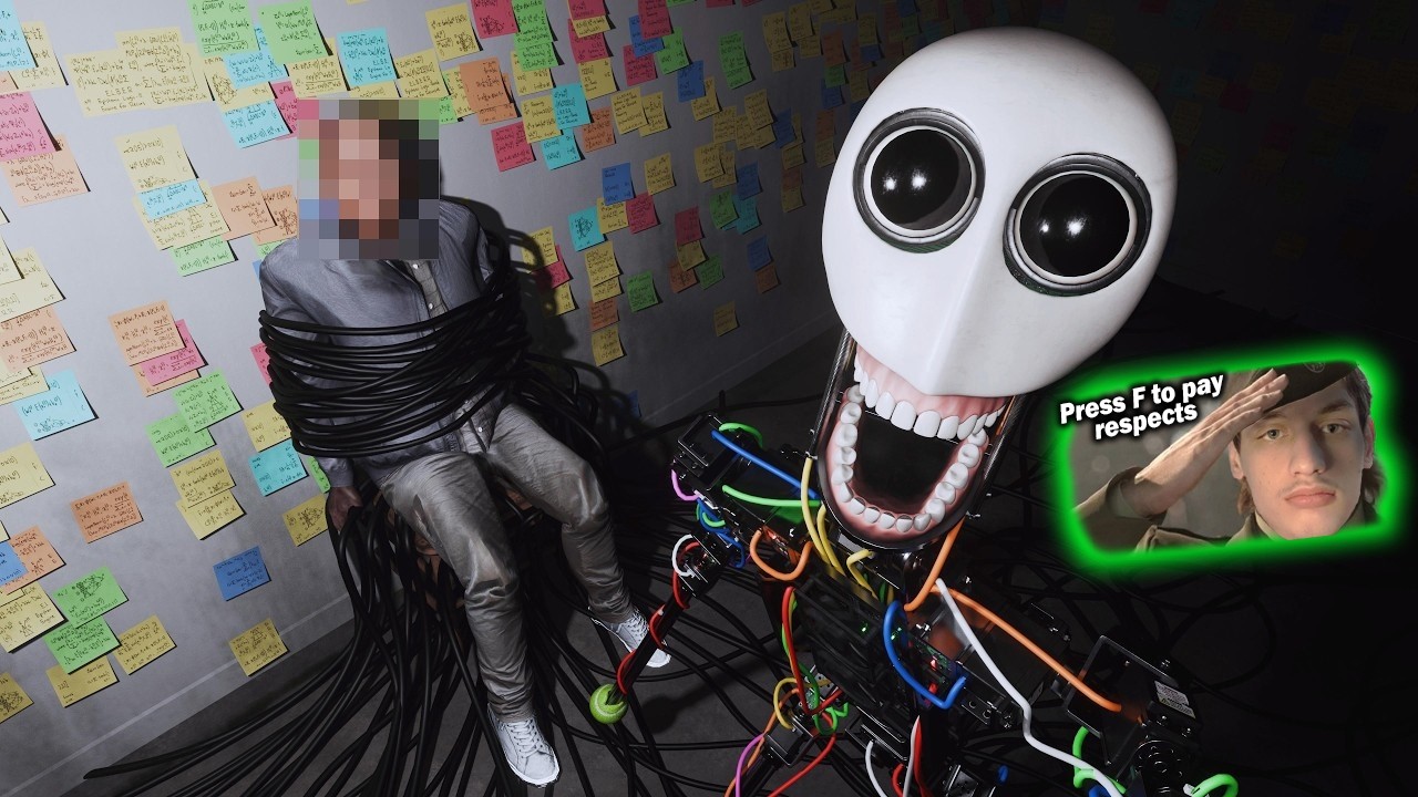 РОБОТ С САМОСОЗНАНИЕМ ПОХИТИЛ МЕНЯ ! - Реакция Разбор на LIGHTS ARE OFF - теории сюжет секреты ?