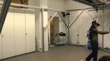 New Semi-Mobile Haptic Interface for Extended Range Telepresence