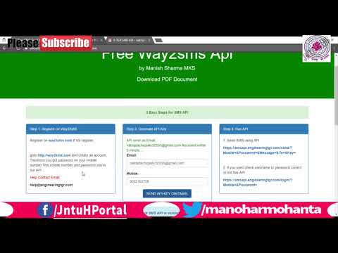 Way2sms API Code Demo For Mini Project Using PHP Project-1