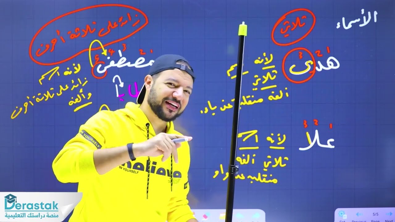 كتابة الألف المقصورة  || د. محمد محروس