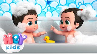 ¡Baño de Burbujas! | Canción de Baño para Niños | HeyKids  Canciones infantiles