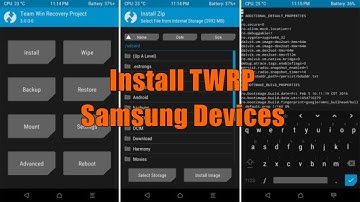 HOW TO Install TWRP on SAMSUNG GALAXY Tab SM-T560/SM-T561 [Explained]