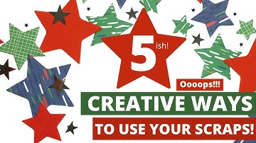 🌟Oeps, 5 CREATIEVE MANIEREN🌟 om JE restjes te gebruiken!!!