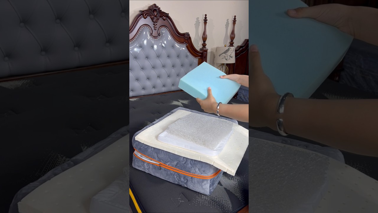 Old mattress in need of a refresh 🤔IVYTRESS zippered encasement is easy to install.👌✨