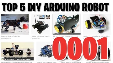 TOP 5 DIY Arduino Robot Projects -1