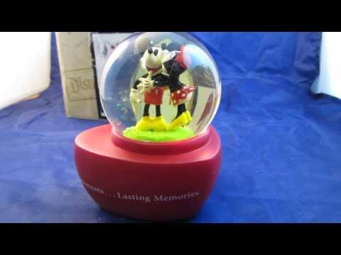 Disney Snowglobe "Loving Moments...Lasting Memories" souvenir product review by George's Toy Chest