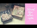 Mini Álbum caja || Dear Diary - Mintay by Karola || Shabby Rose - Stamperia||