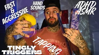 Fast Asmr For Short Attention Span  Tingly Random Triggers