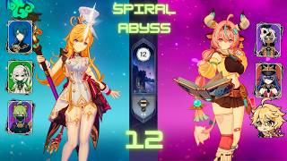 Hyperfridge Varesaload 6.6-6.7 Spiral Abyss floor 12 genshin impact