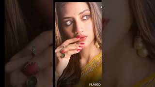 Beautiful Looks Of Nusrat Jahan In Sarees