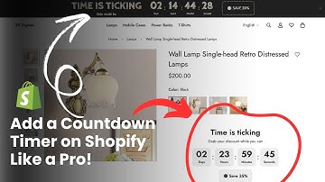 How to Add a Countdown Timer on Shopify Product Pages & Announcement Bar | Easy Tutorial 2025