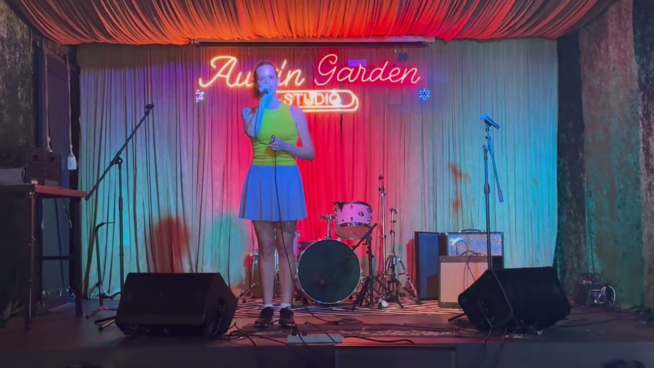 “I Love You Forever” Live (electronic track version) at Convergent Arts Open Mic