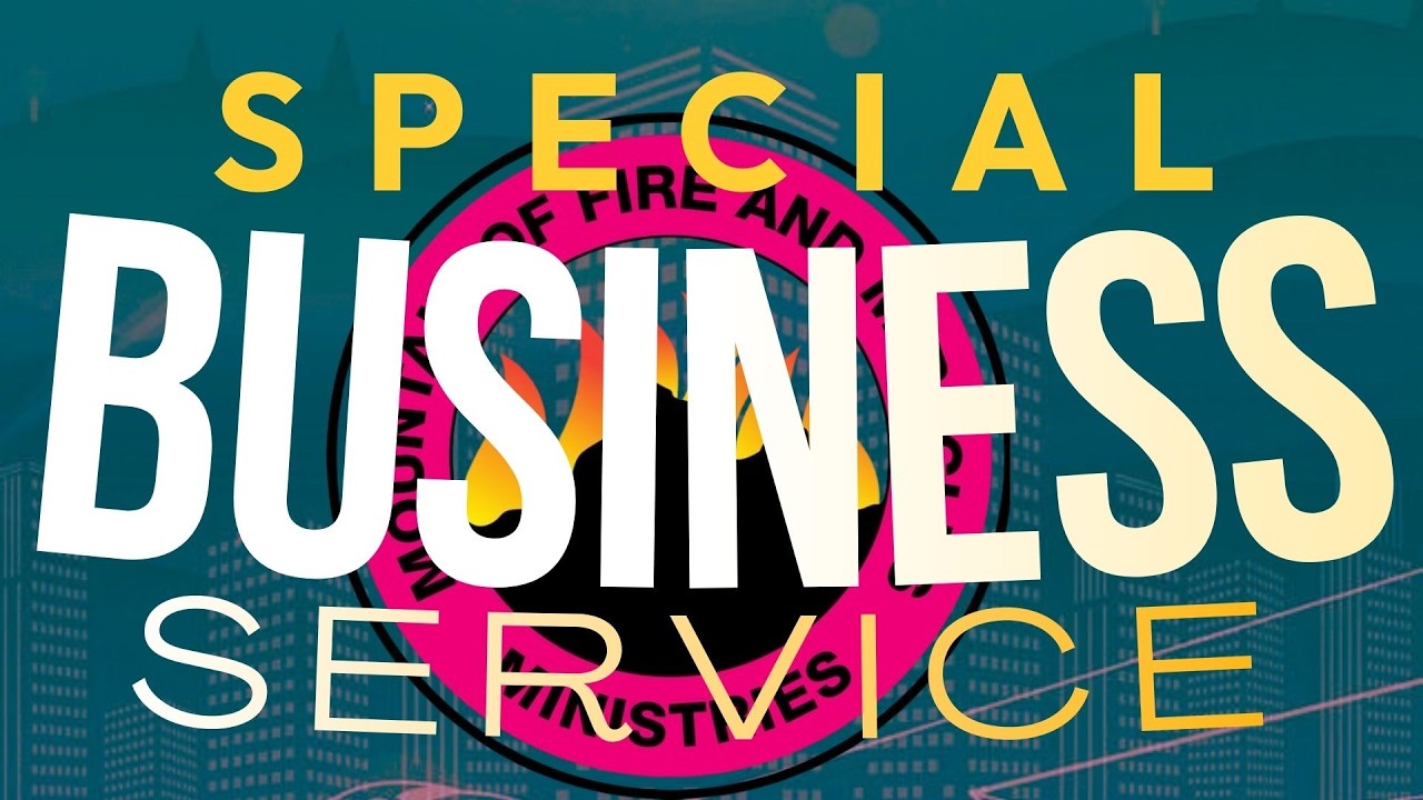 MFM Lekki Phase 1 || Special Business Service || 8th March,2026 - YouTube