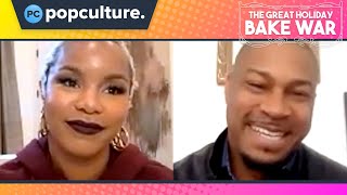 The Great Holiday Bake War Stars LeToya Luckett and Finesse Mitchell Talk Holiday Movie