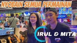 VLOG MAIN GAME di mall, IRUL & MITA lovers