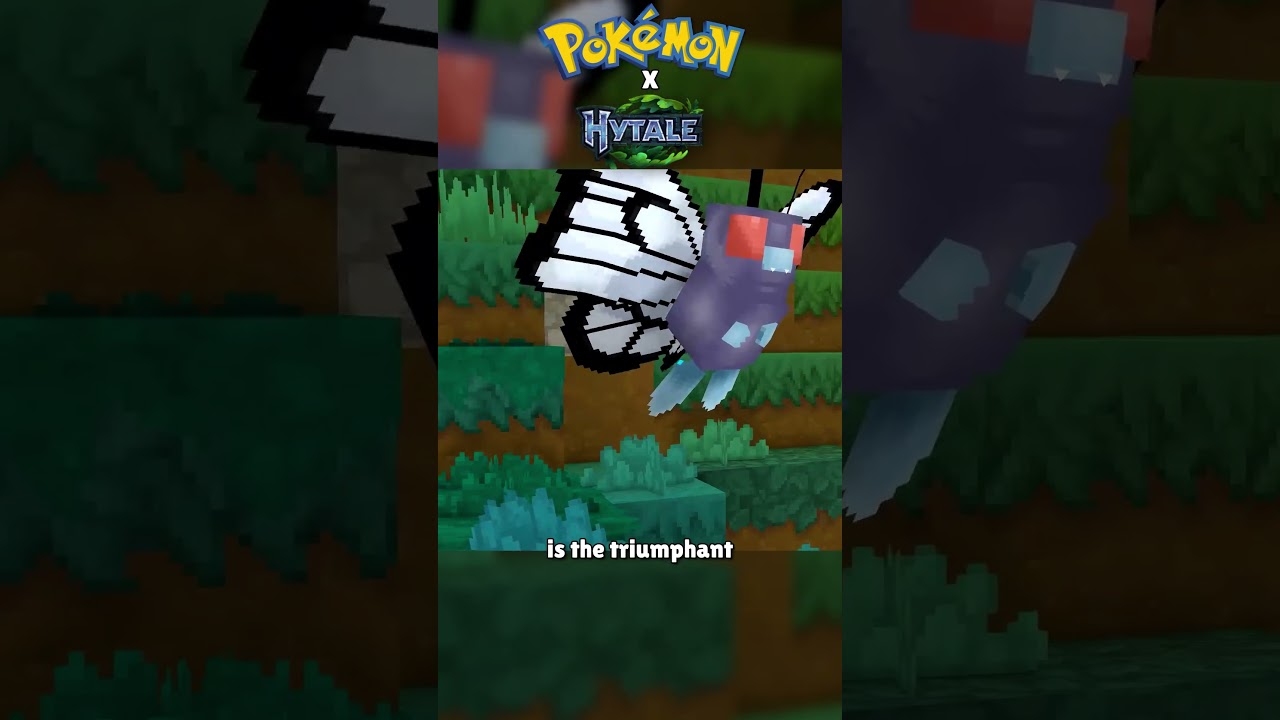 Caterpie to Butterfree - Pokemon in Hytale