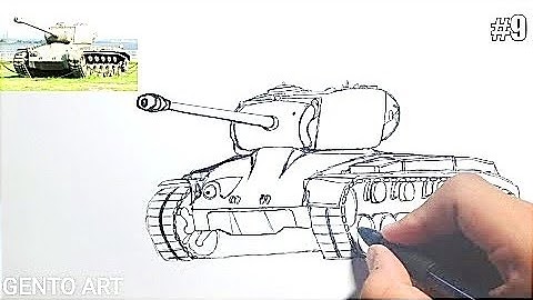 【DRAWING】M26 Pershing - Tank art #9