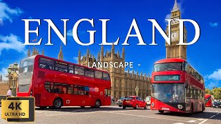 England 4K - Discovering The Charming Countryside Beauty - Nature Relaxation Film 4K