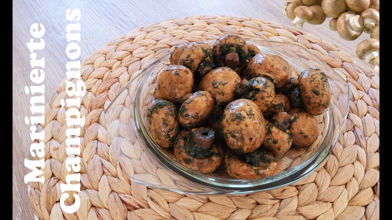 Antipasti - marinierte Champignons / schnell, einfach, lecker / Easy ... Antipasti - marinierte Champignons / schnell, einfach, lecker / Easy ...