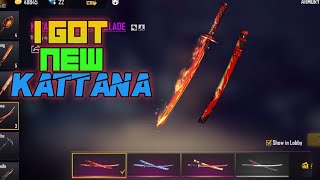 I Got New Fortune Wheel Kattana Skin Vermilion Bundile Evente Competing Crazy Gaming