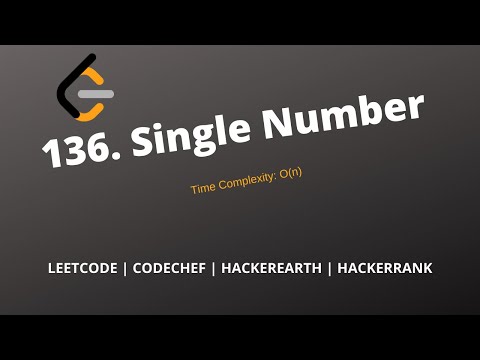 136. Single Number | Linear time complexity | constant space | Leetcode | Xor | DS and Algorithm