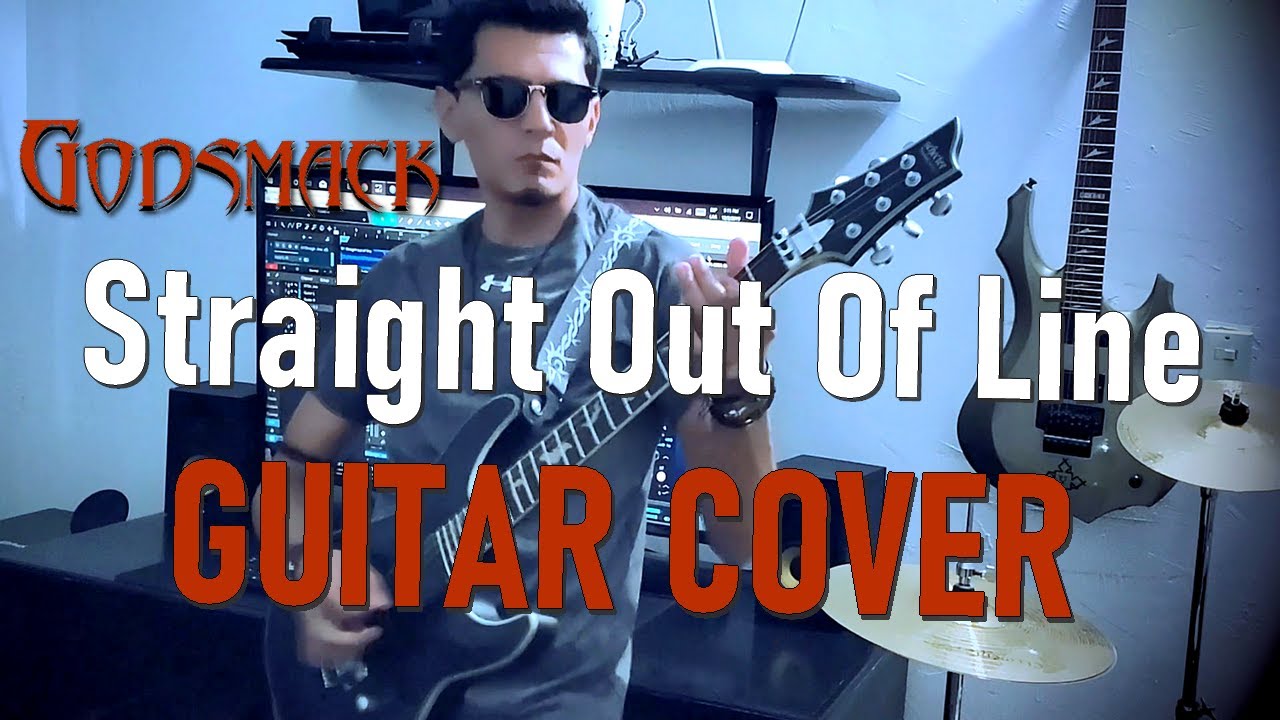 Godsmack Straight Out Of Line 【 Guitar Cover 】+Lyrics +Sub YouTube