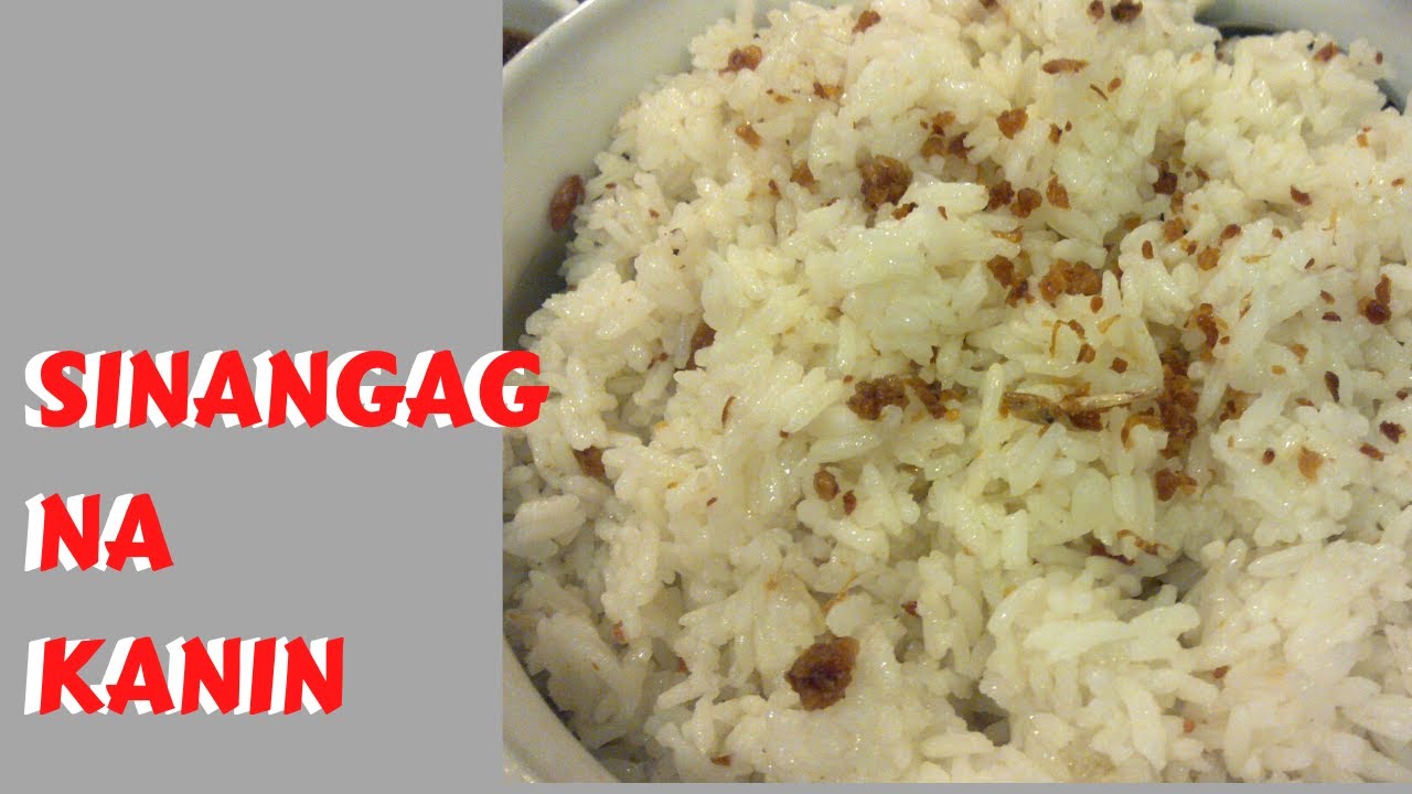 SINANGAG NA KANIN ~ GARLIC FRIED RICE - YouTube