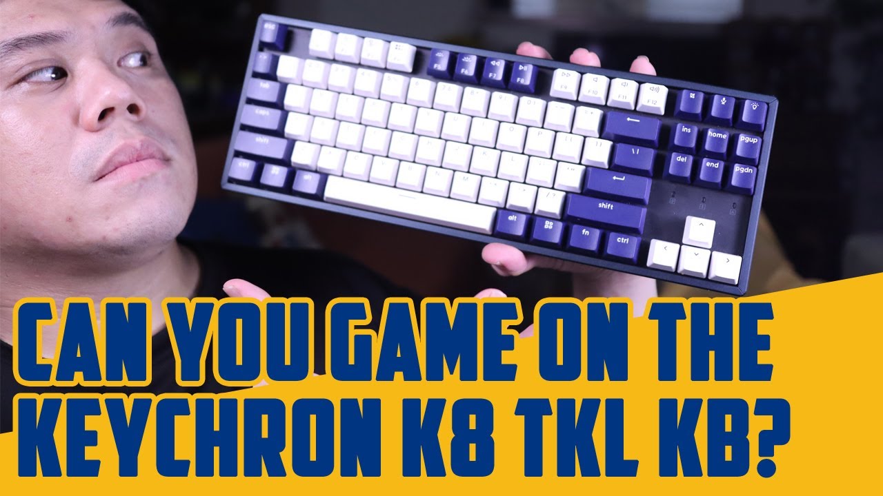 Keychron K8 Review: Can you play games competitively on the K8? - YouTube