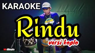 KARAOKE • RINDU (MEGGY Z.) • VERSI KOPLO RASA ORKES • NADA COWOK