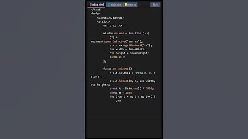 Create Stunning Visuals with HTML Canvas🚀 | HTML5 Canvas Tutorials #shorts #coding #JavaScript