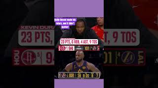 Kevin Durant made his return, and it didn’t matter!