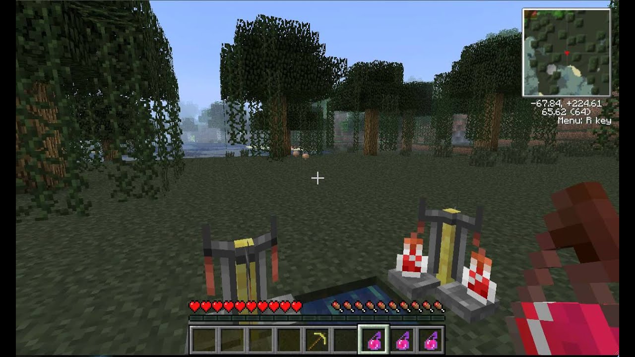Minecraft Potions Making How To Make All Potions Throwable (And How To