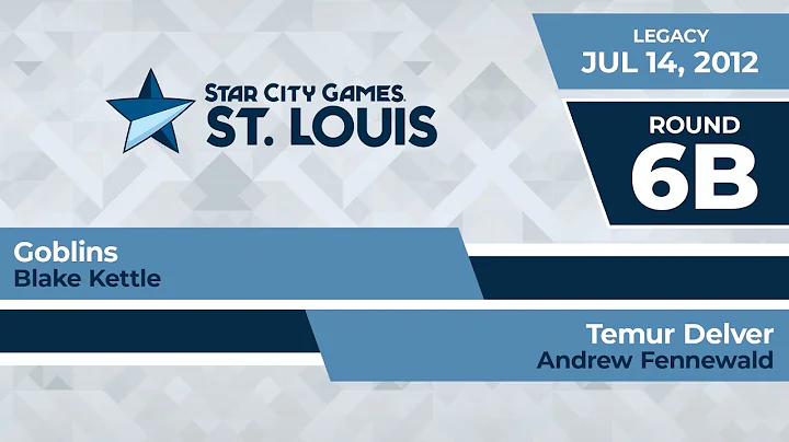 SCGSTL: Round 6b - Blake Kettle vs Andrew Fennewal...