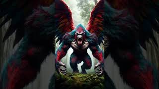 Monkey and parrot is action#shorts #shortsvideo #aishorts
