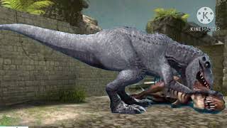 Green Screen Trex And Indominus Rex Test