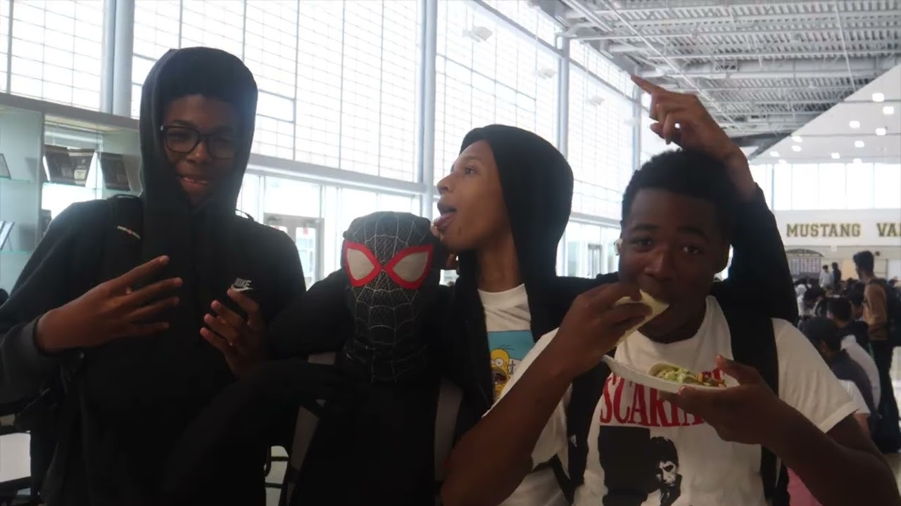 spiderman prank (metea valley high school mane)