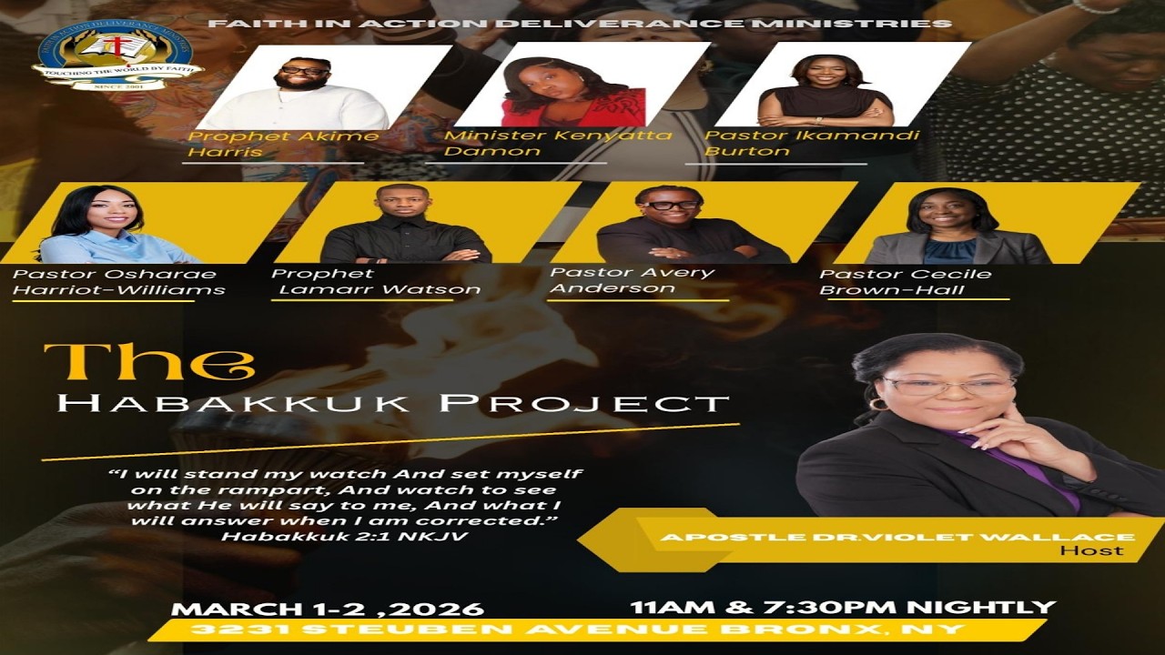 The Habakkuk Project Sunday Night Service