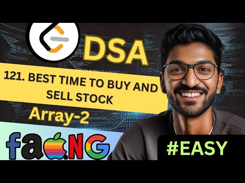 Array-2 | 121. Best Time to Buy and Sell Stock | 🔥 Beginner, Medium & Advanced Level! #easy